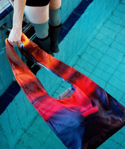 SUNSET TWO FACED TOTE BAG