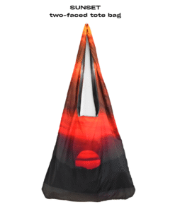 Alternative view of SUNSET TWO FACED TOTE BAG